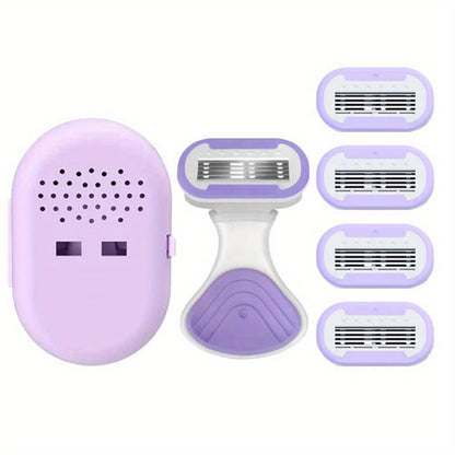 5pcs  Razor Set, Five-Blade Mini Scalp Shave