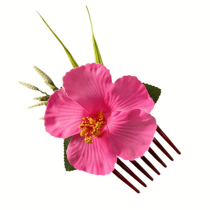 New Style Artificial Flower Long Hair Comb Hair Accessory