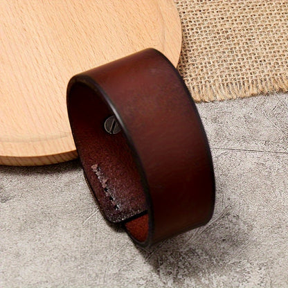 Retro  Leather Bangle Nk Bracelet
