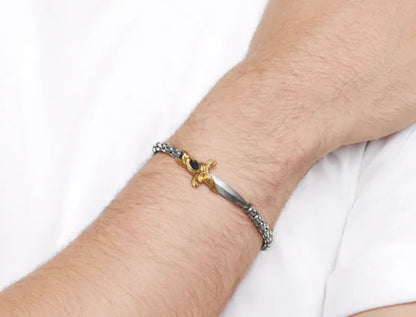 Luxury  Dagger Bracelet Sterling Silver