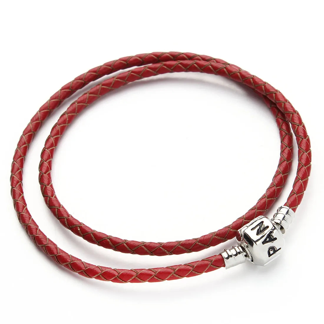 Double layer Braided Leather Bracelet Fit Original unisex