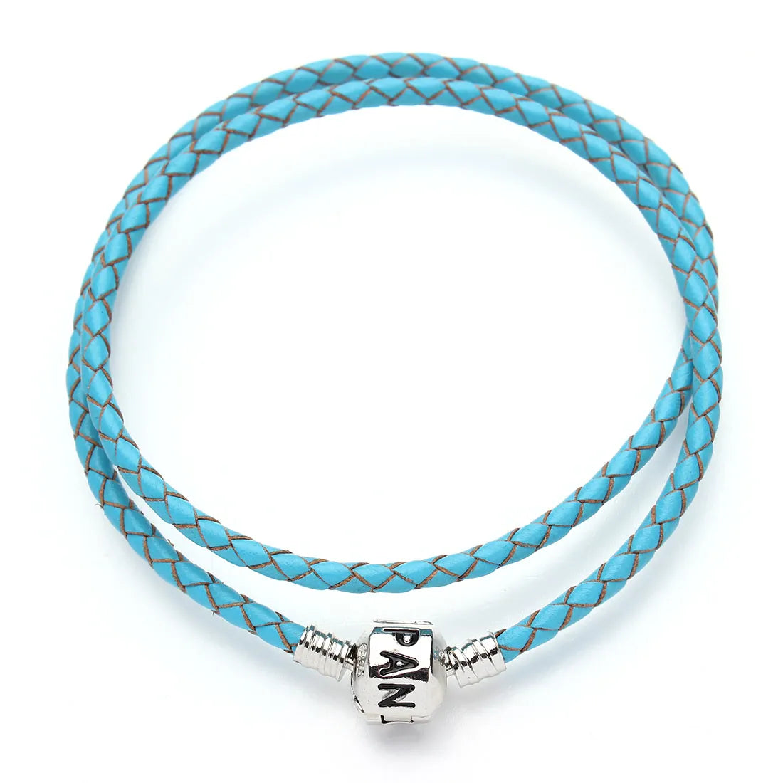 Double layer Braided Leather Bracelet Fit Original unisex