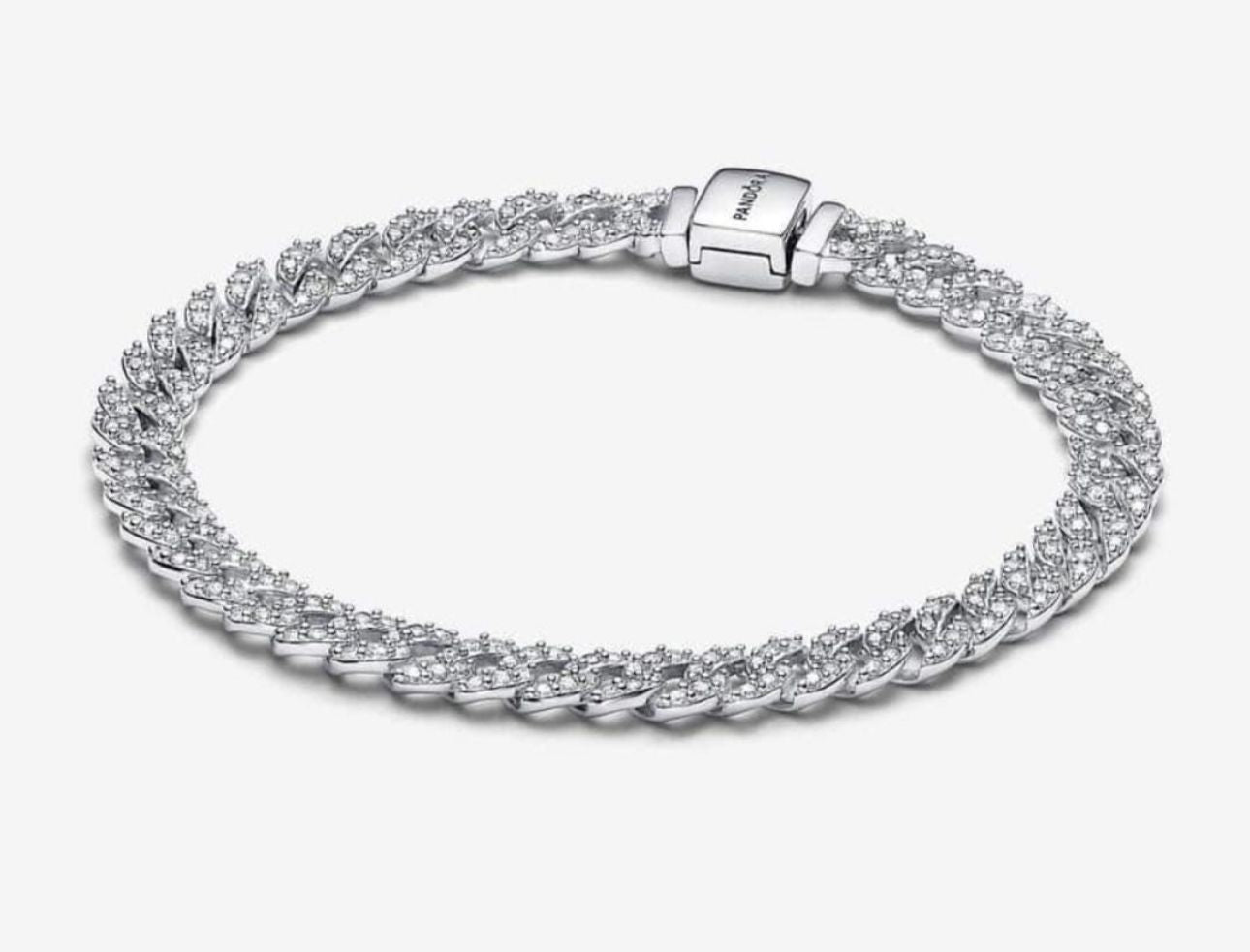Cuban Chain Bracelet Sterling silver