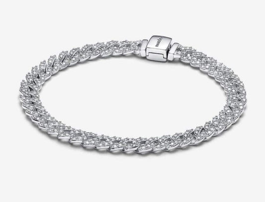 Cuban Chain Bracelet Sterling silver