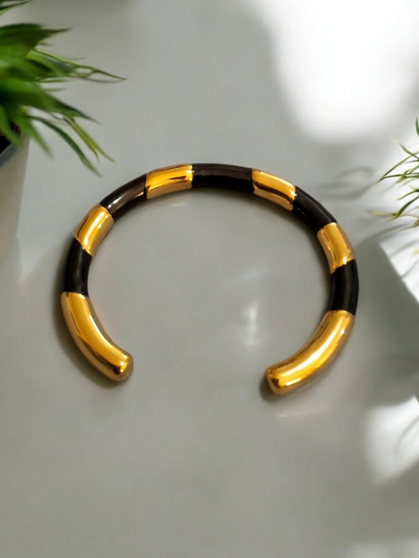 Minimalist 18K Gold Plated Stainless Steel Bracelets