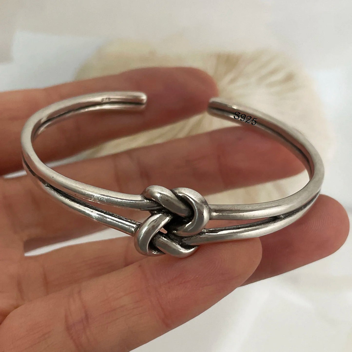 Silver Bracelets Vintage Simple