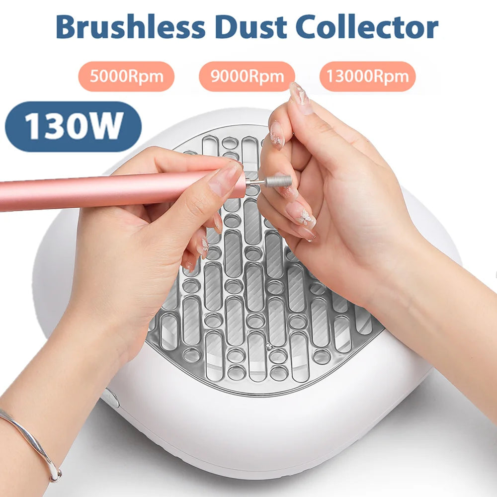 Powerful Brushless Nail Dust Collector