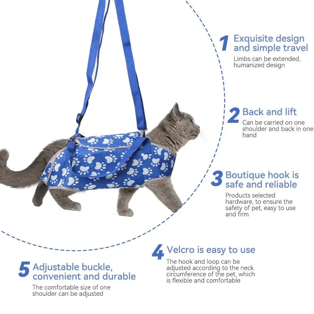 Pet Dog/cat Carrier Bag Adjustable Strap