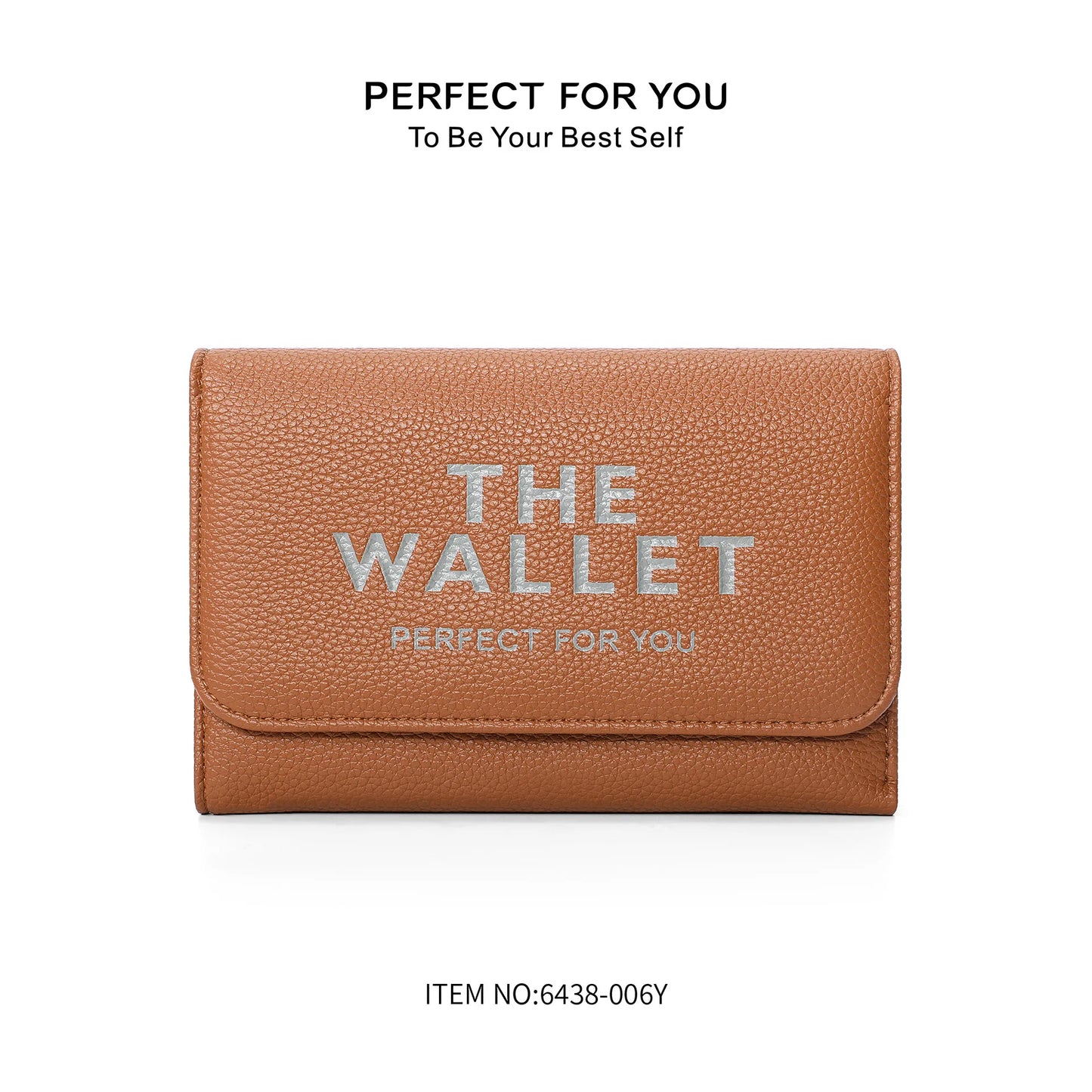 Fashion letter purse Large capacity card holder coin pocket