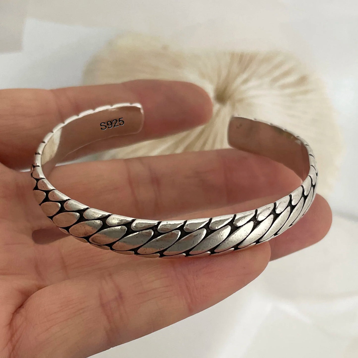 925 Sterling Silver Metal Bracelet