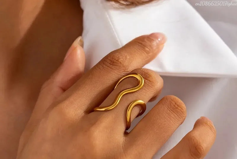 Stainless Steel  Rings  2025 Colorfast