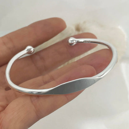 Silver Bracelets Vintage Simple