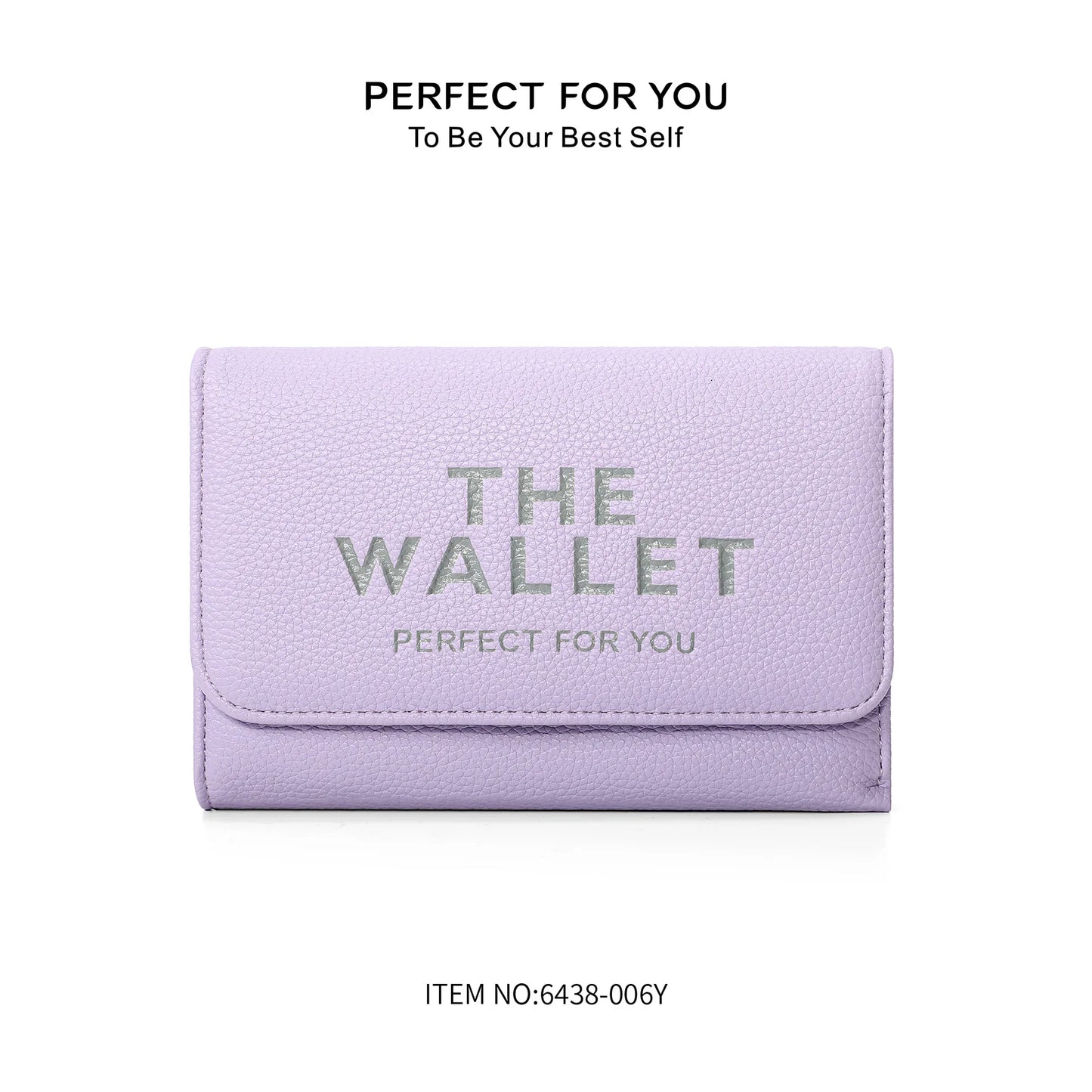 Fashion letter purse Large capacity card holder coin pocket