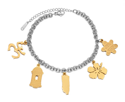 Puerto Rico Bracelets Traditional Symbol