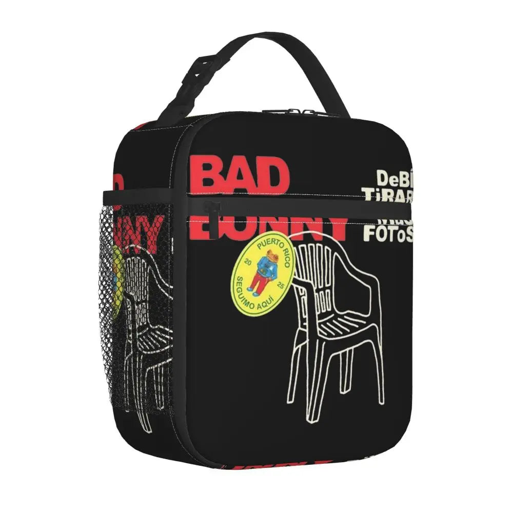 Bad Bunny DTMF Debi Tirar Mas Fotos Insulated Lunch Tote Bag