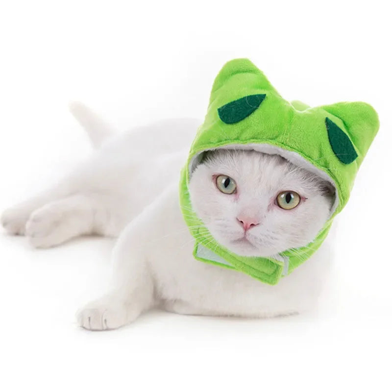 Funny Hat for Cat / Dogs  Costume Pet Headwear Cosplay Keep Warm Theme Party Photo Prop Accessories