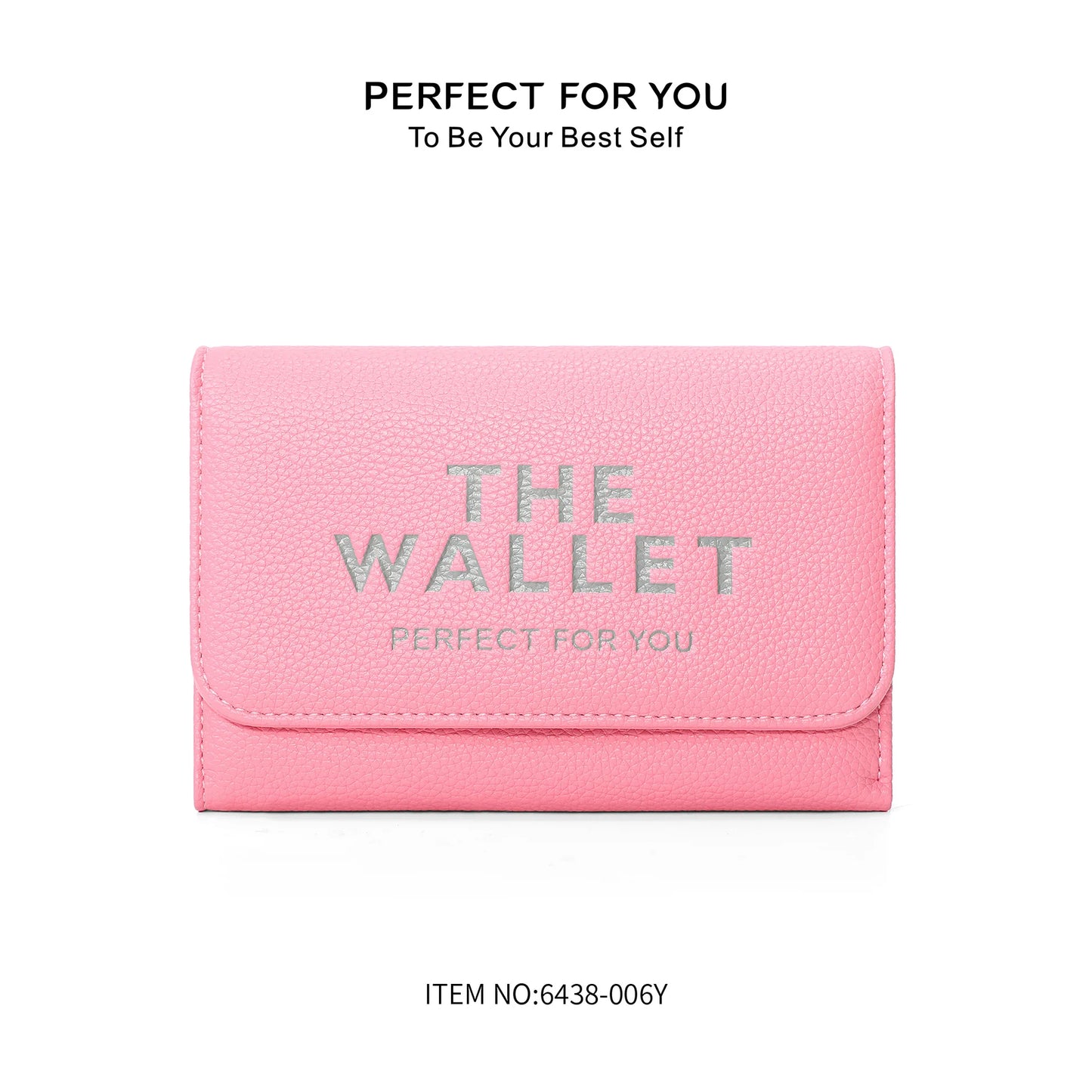 Fashion letter purse Large capacity card holder coin pocket