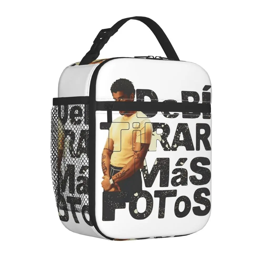 Bad Bunny DTMF Debi Tirar Mas Fotos Insulated Lunch Tote Bag