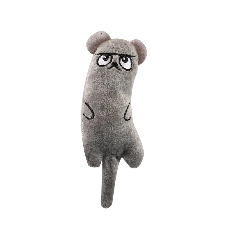 Cute Cat Toys Funny Interactive Plush Cat Toy Mini Teeth