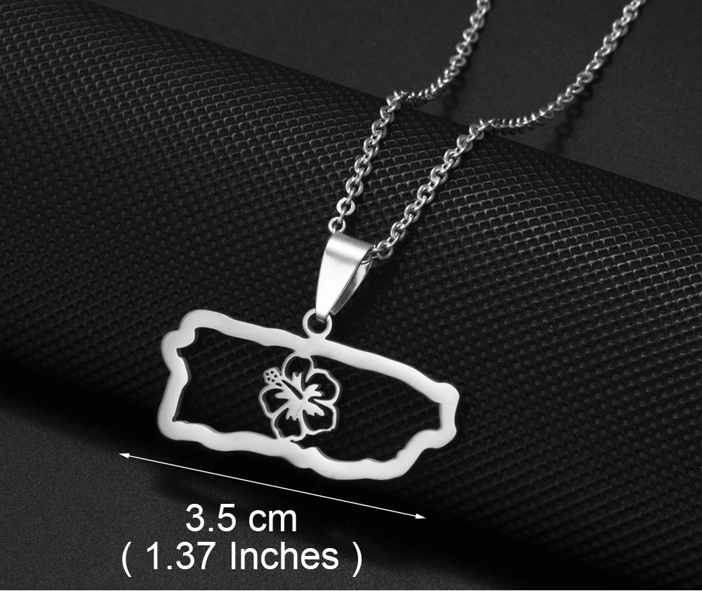Puerto Rico  Traditional Symbol Necklaces