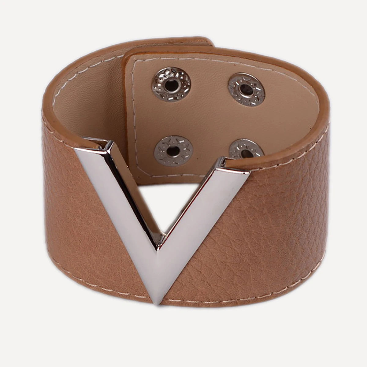 Europe Crack Leather Bracelet