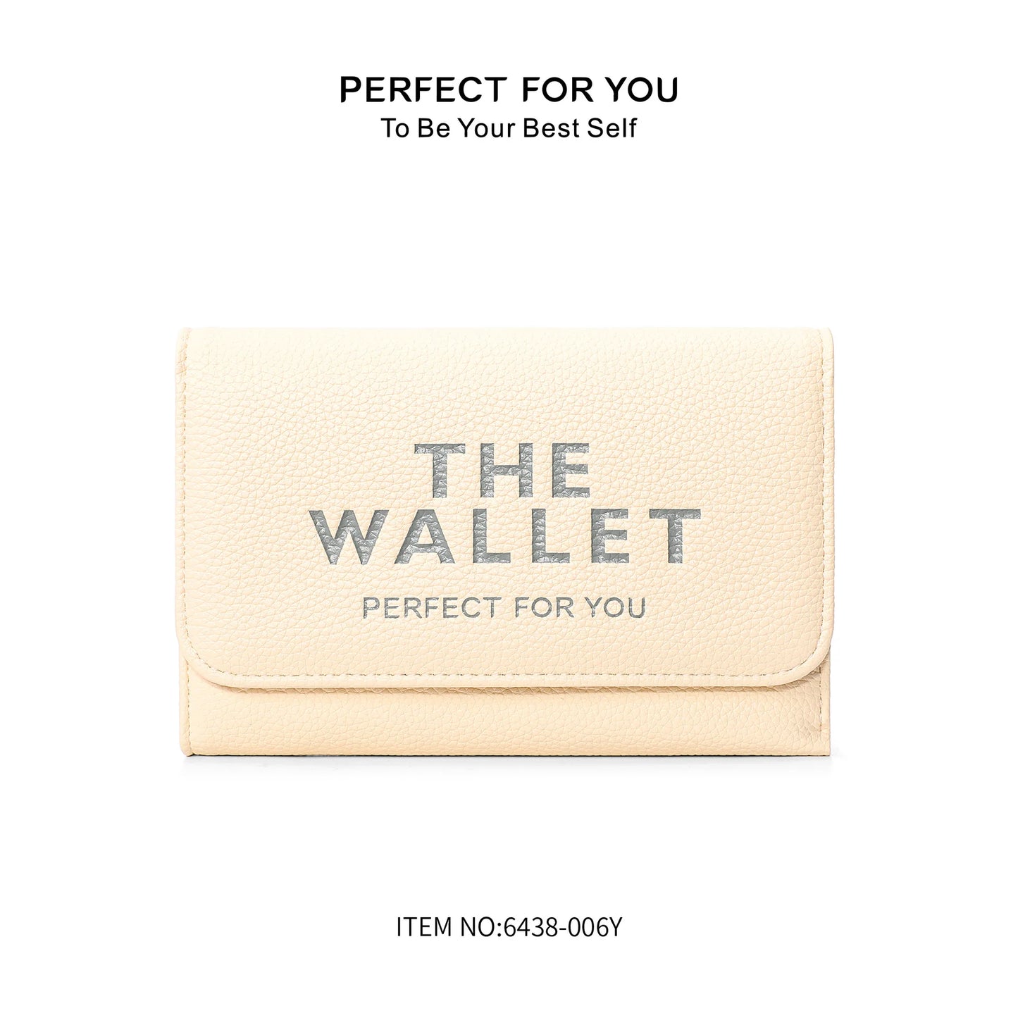 Fashion letter purse Large capacity card holder coin pocket