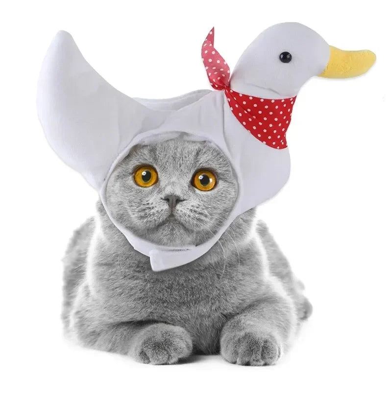 Funny Hat for Cat / Dogs  Costume Pet Headwear Cosplay Keep Warm Theme Party Photo Prop Accessories