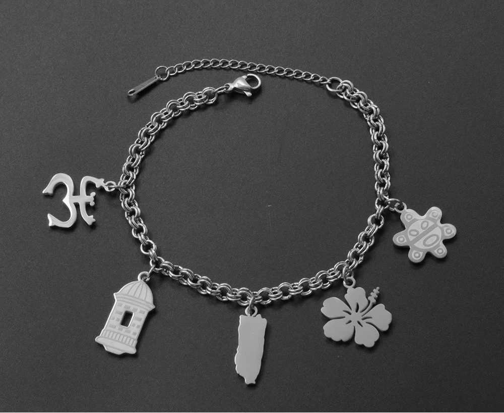 Puerto Rico Bracelets Traditional Symbol