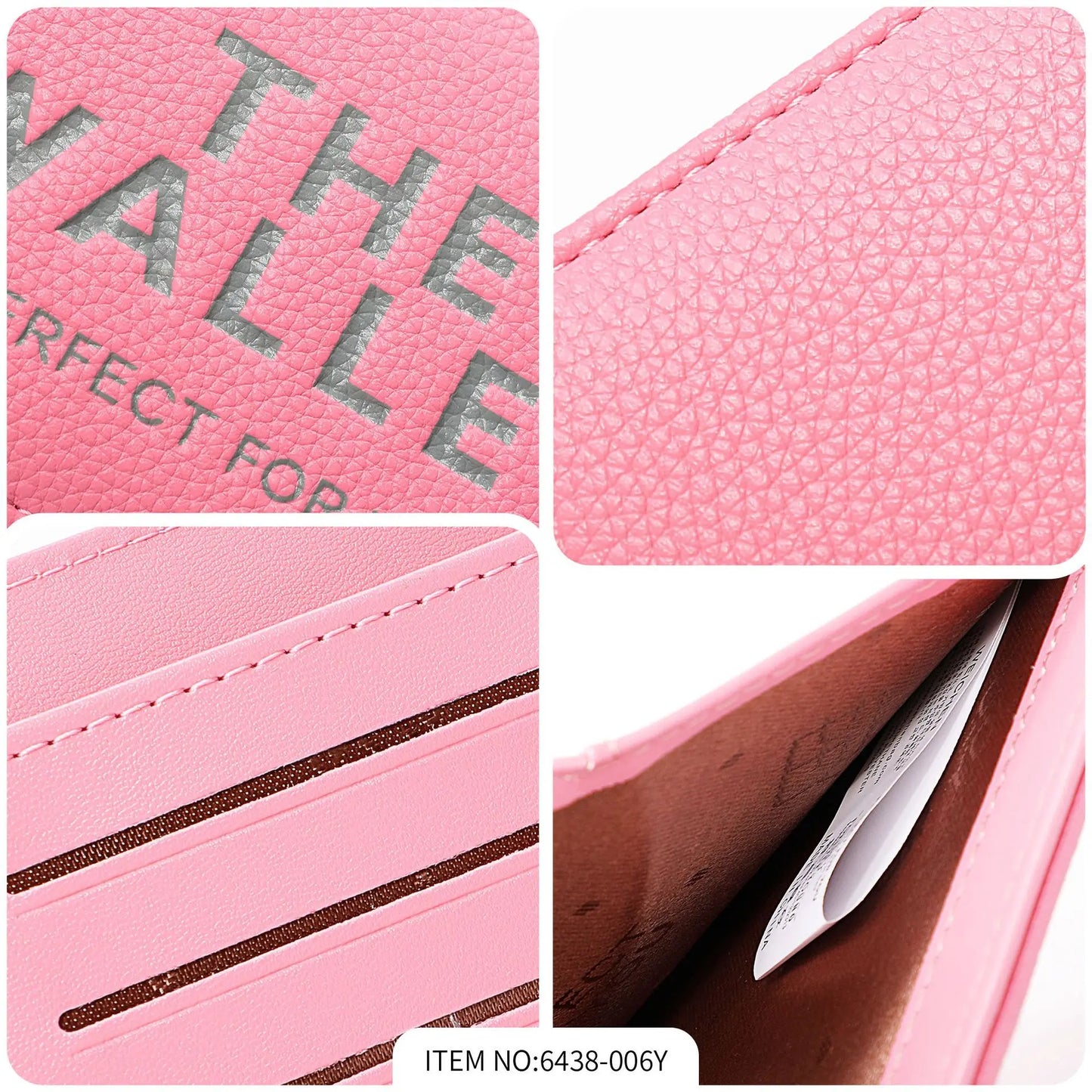 Fashion letter purse Large capacity card holder coin pocket