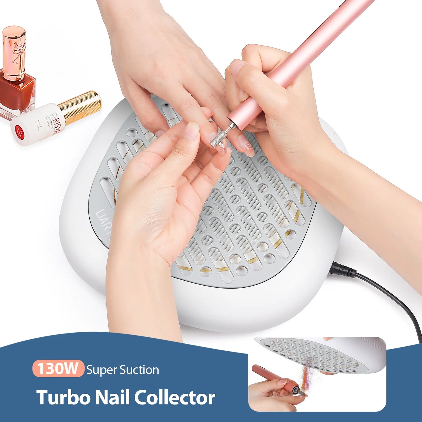 Powerful Brushless Nail Dust Collector