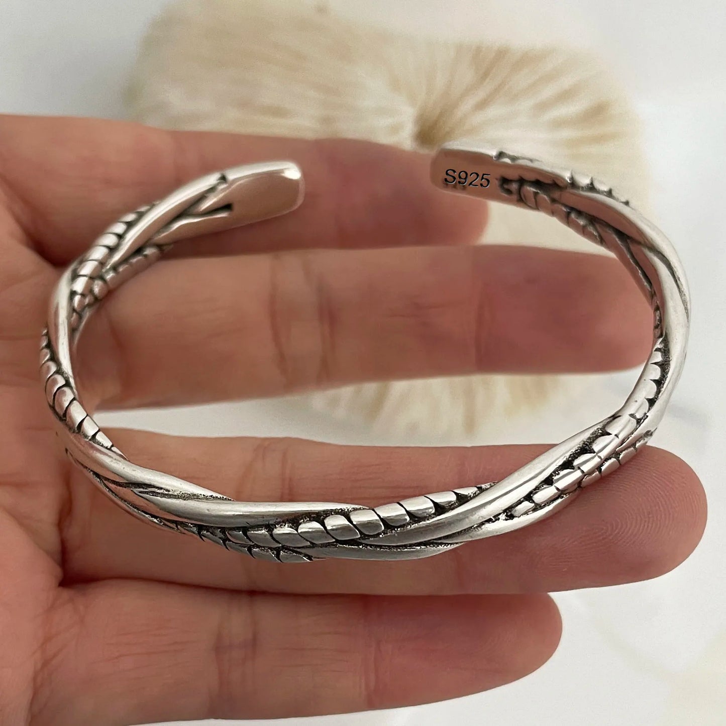 925 Sterling Silver Metal Bracelet