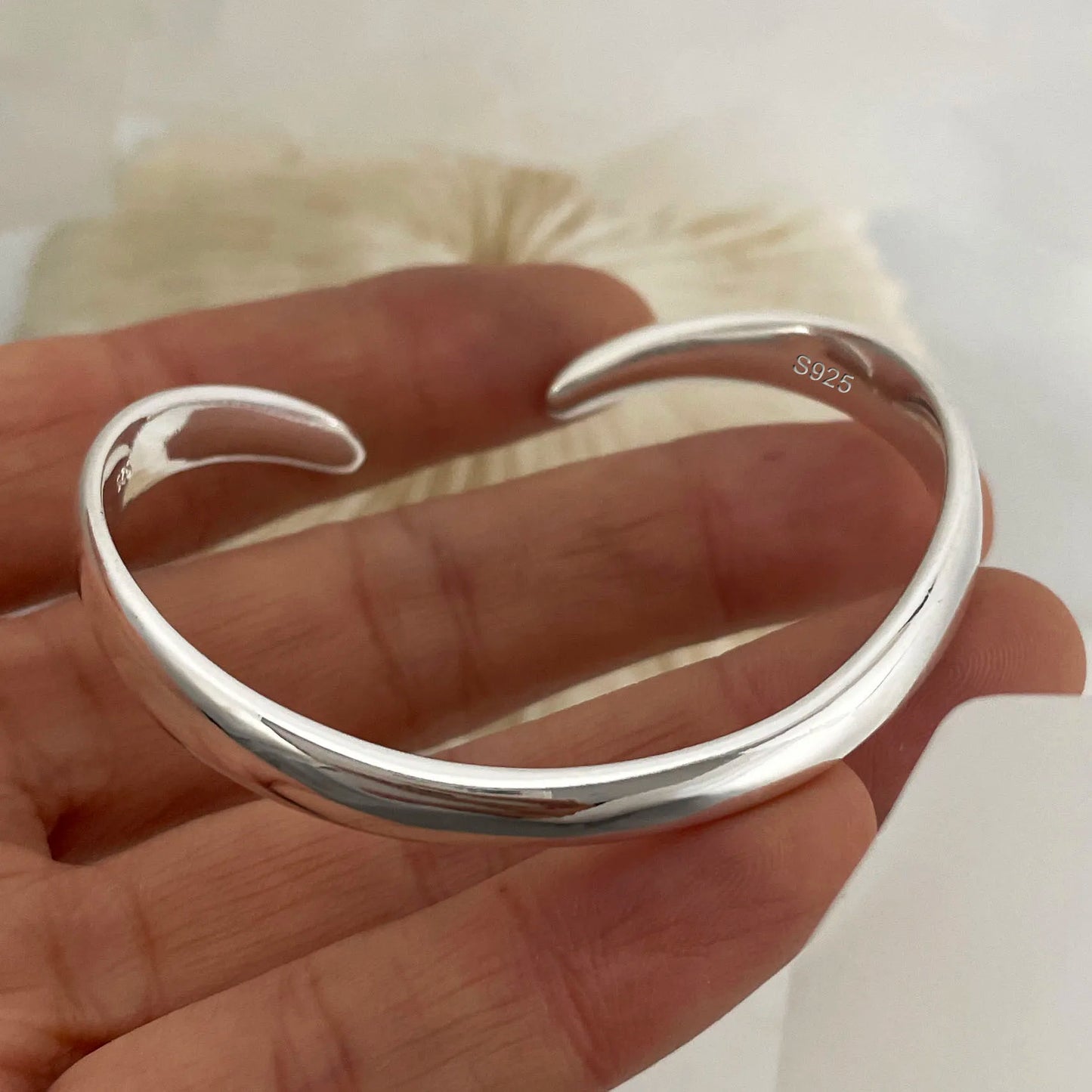 Silver Bracelets Vintage Simple