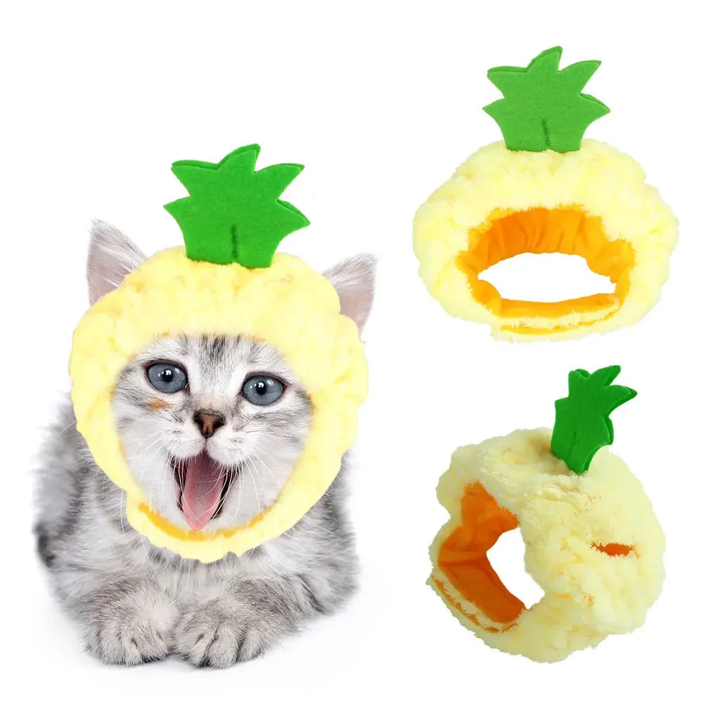 Funny Hat for Cat / Dogs  Costume Pet Headwear Cosplay Keep Warm Theme Party Photo Prop Accessories