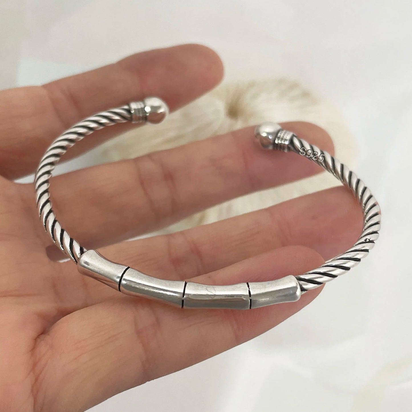 925 Sterling Silver Metal Bracelet