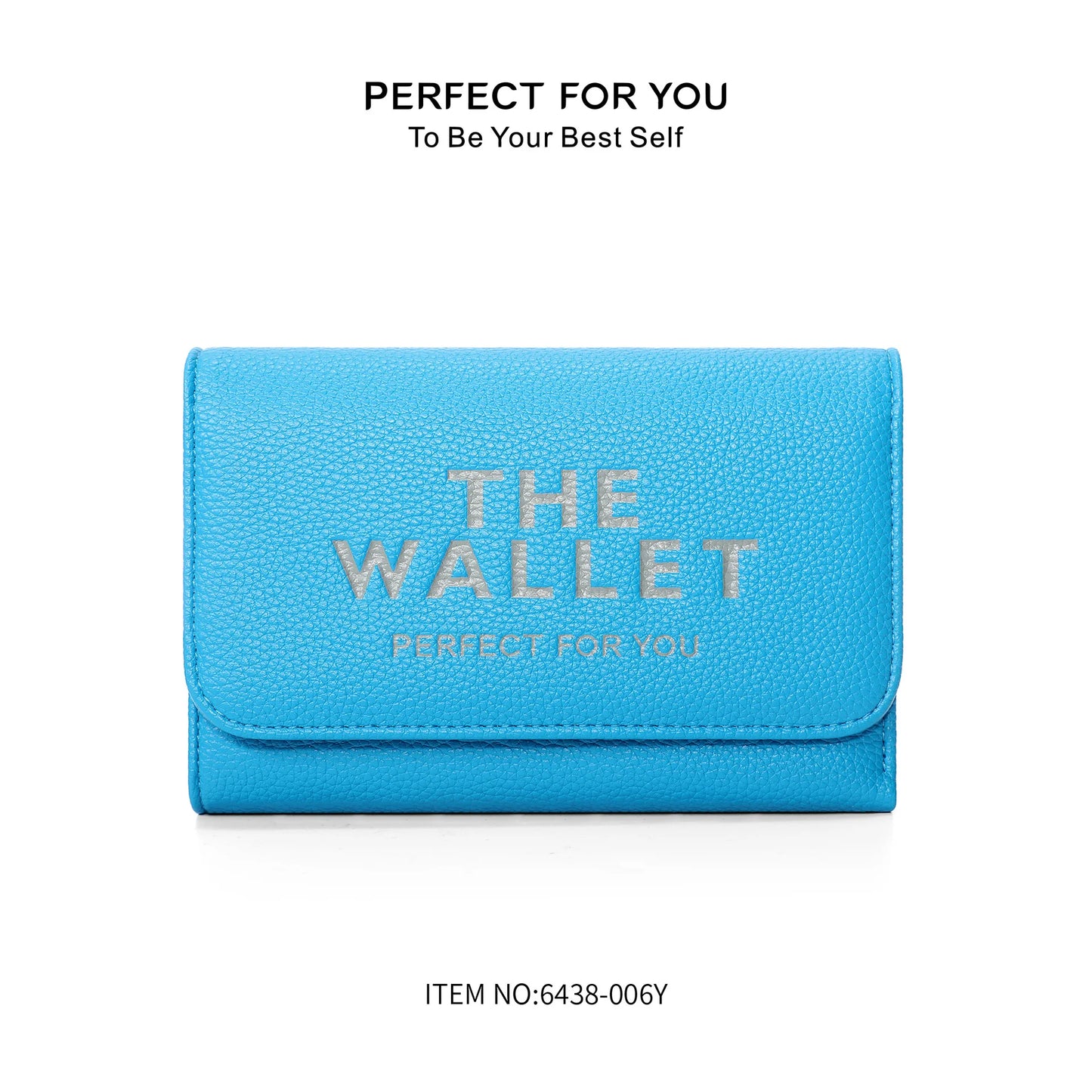 Fashion letter purse Large capacity card holder coin pocket