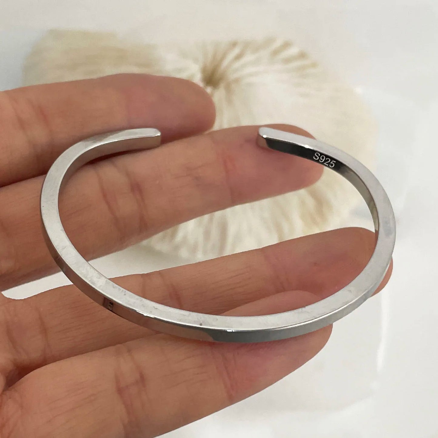 Silver Bracelets Vintage Simple