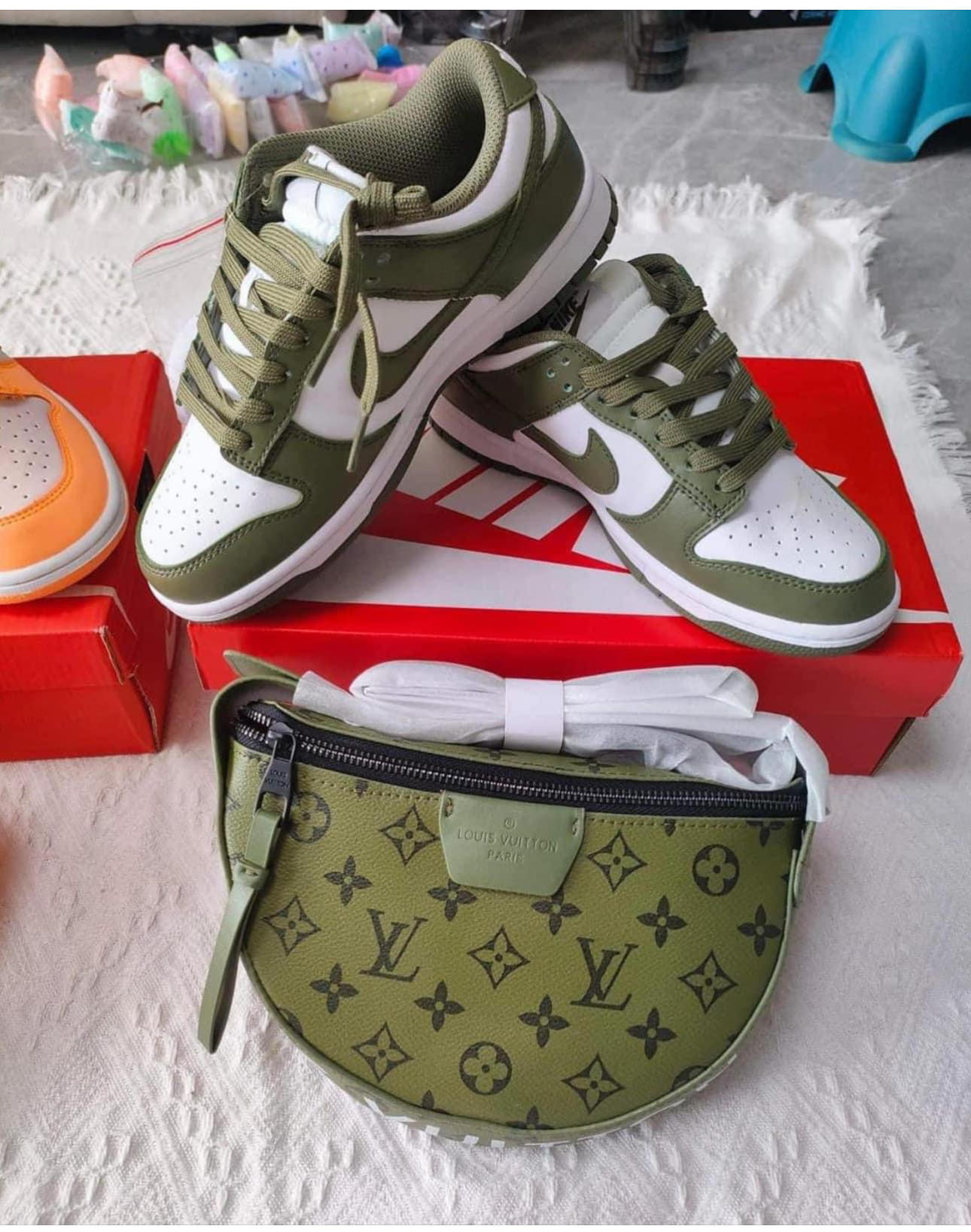 GREEN 2PC N+LV SET