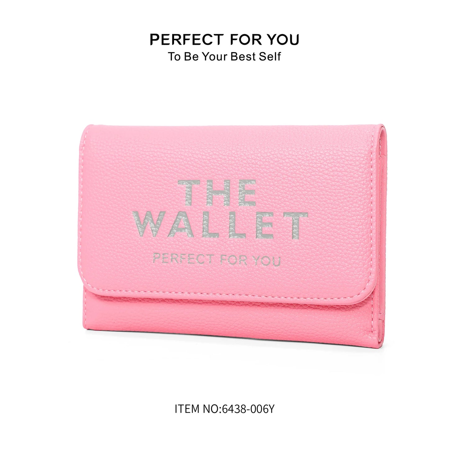 Fashion letter purse Large capacity card holder coin pocket