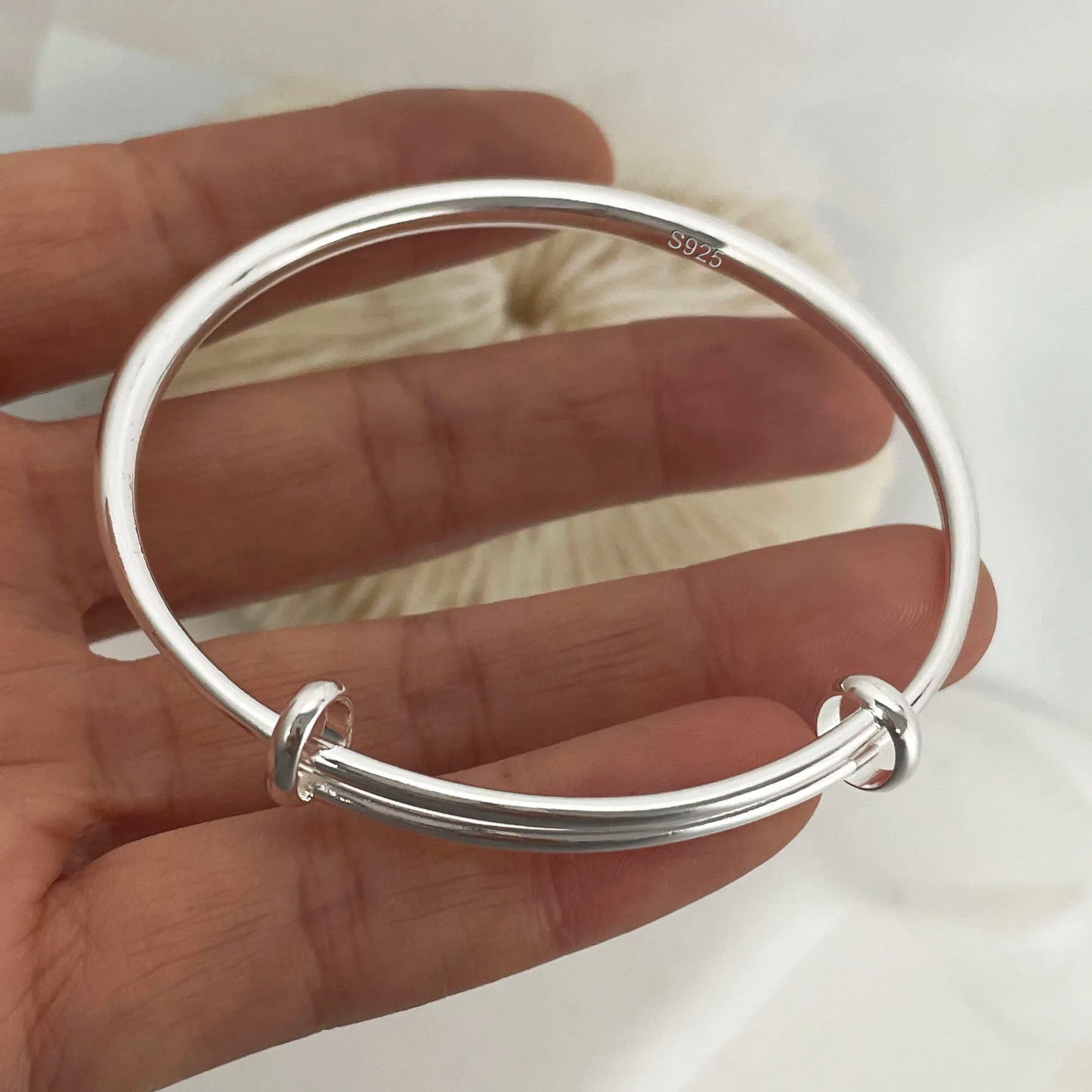 925 Sterling Silver Metal Bracelet