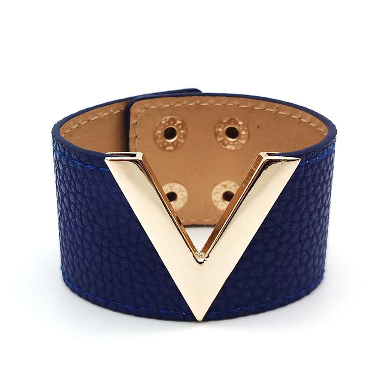 Europe Crack Leather Bracelet