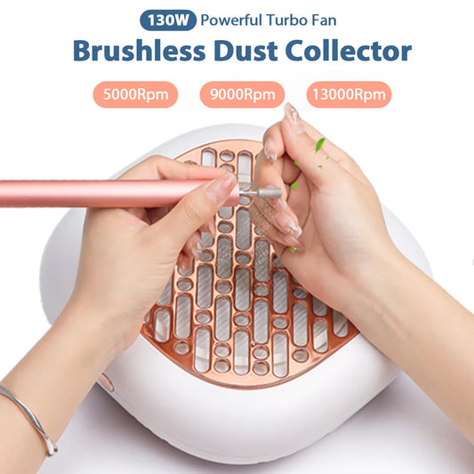 Powerful Brushless Nail Dust Collector