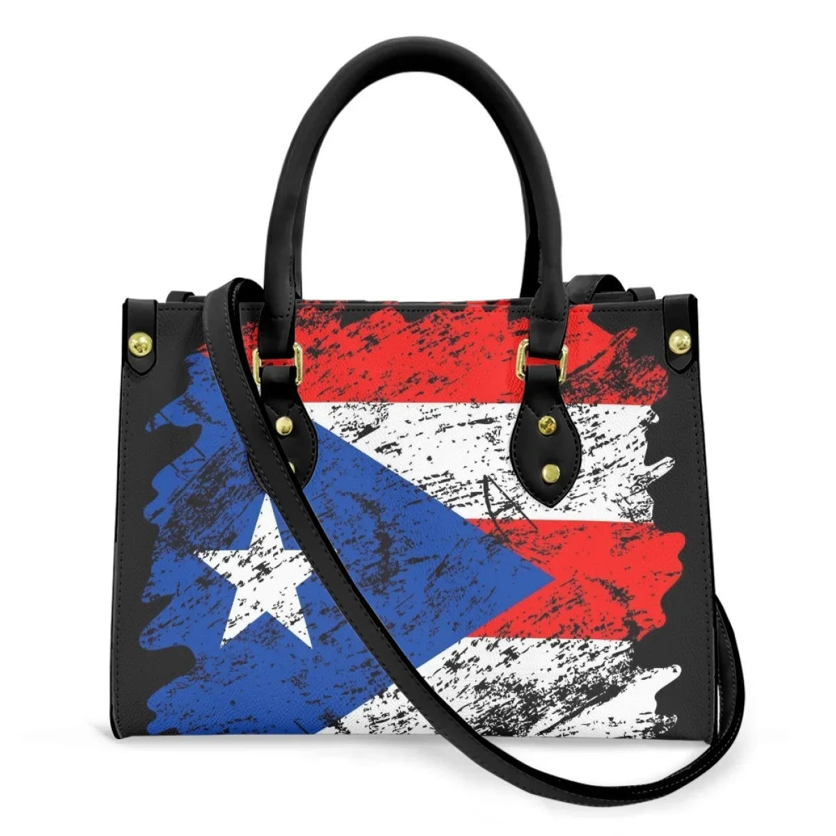 I Love Puerto Rico Design Casual Handbags Totes