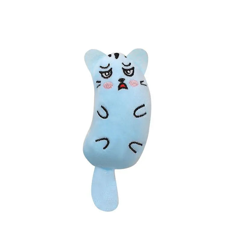 Cute Cat Toys Funny Interactive Plush Cat Toy Mini Teeth