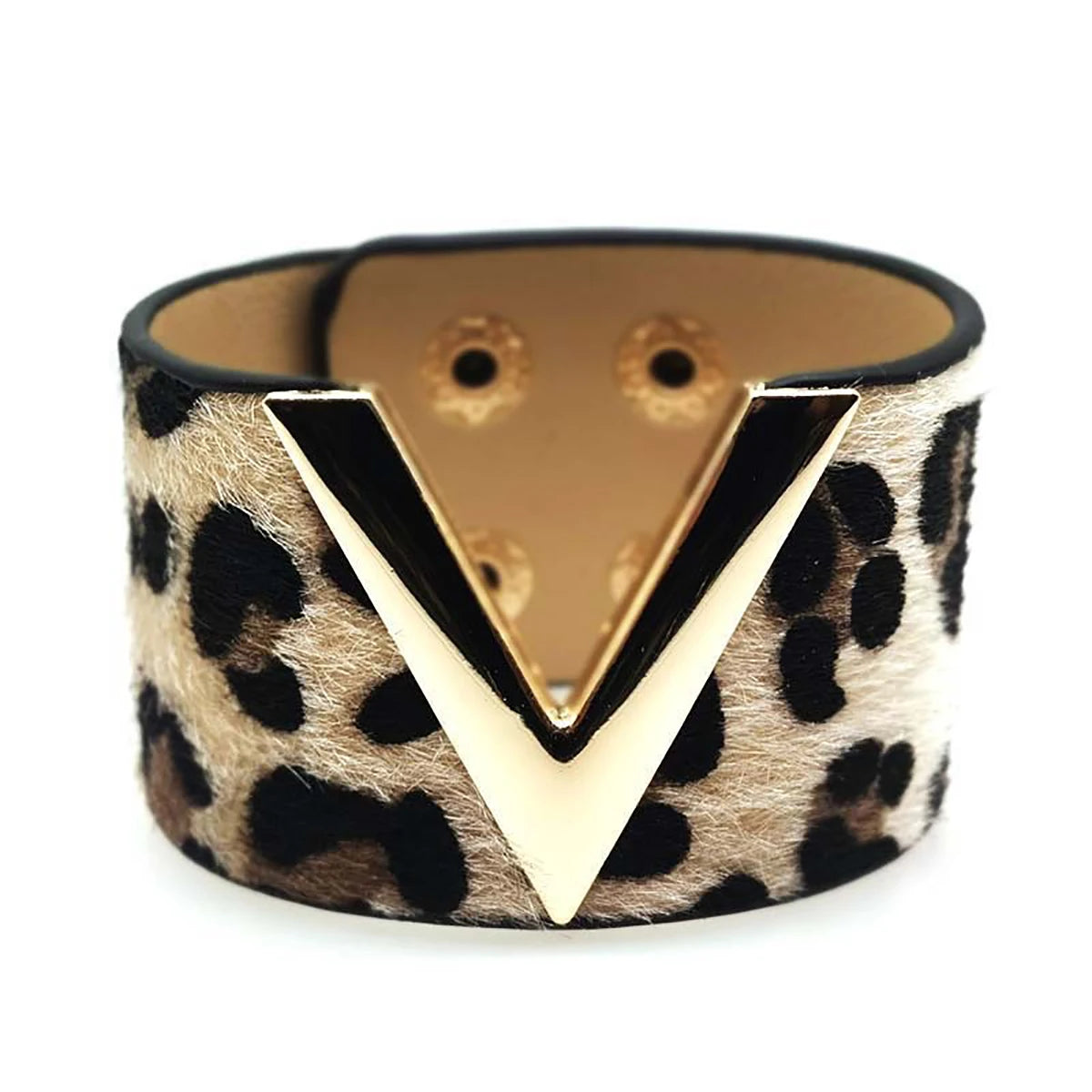 Europe Crack Leather Bracelet