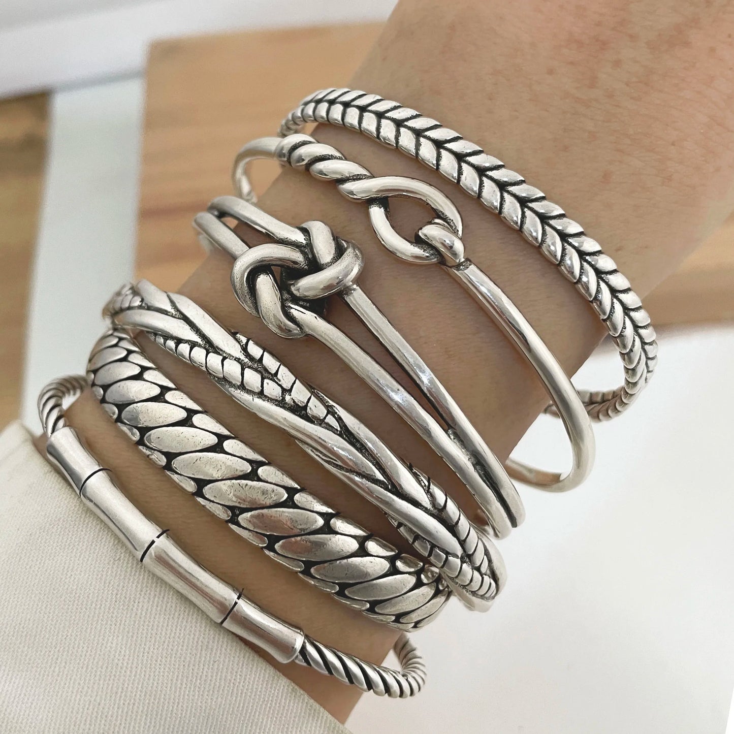 925 Sterling Silver Metal Bracelet