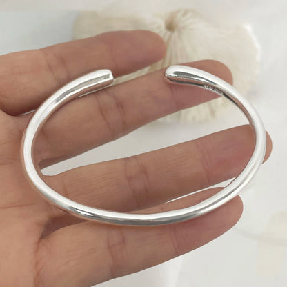 Silver Bracelets Vintage Simple