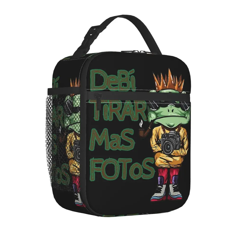 Bad Bunny DTMF Debi Tirar Mas Fotos Insulated Lunch Tote Bag