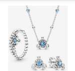 Cinderella set in 925 silver