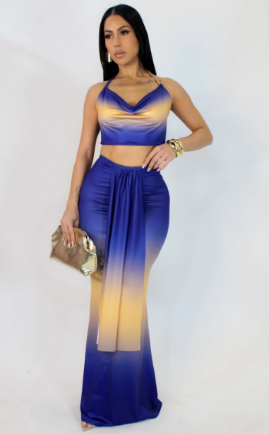 Conjunto de falda Elegante