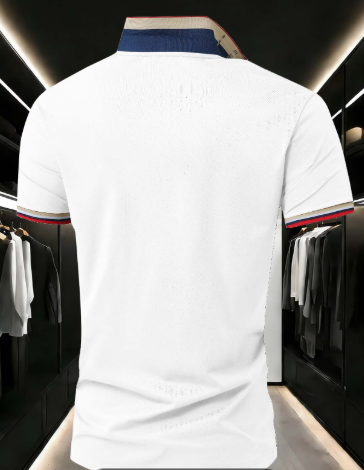 Polo de manga corta para hombre con un diseño moderno PR